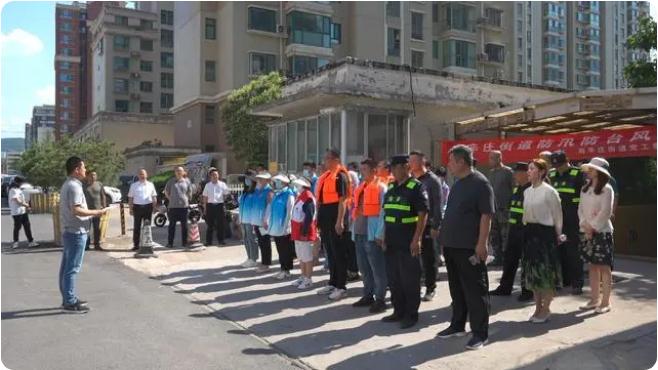 槐蔭區(qū)南辛莊街道扎實(shí)開(kāi)展防汛應(yīng)急演練活動(dòng)